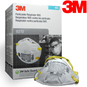 Mascarilla Desechable 3M 8210  (CJ 20 Un)