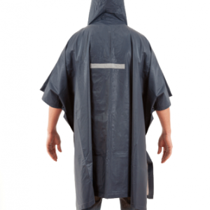 PONCHO IMPERMEABLE PVC C/GORRO Y CINTA