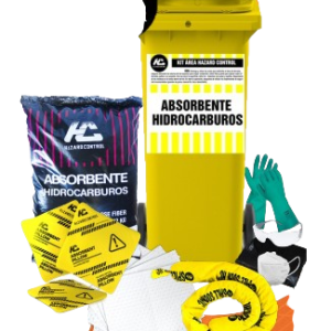 KIT ANTIDERRAME HC-BIO 120 LITROS ÁREA